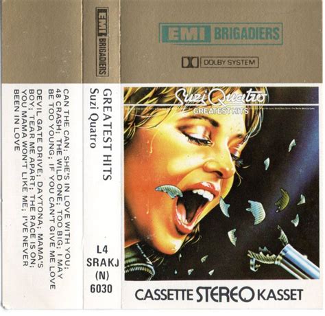 Suzi Quatro – Greatest Hits (1980, Cassette) - Discogs