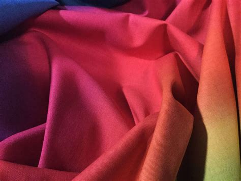 Ombre Rainbow Fabric From The Essentials Gradations Fabric Collection