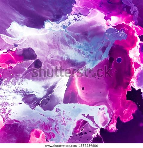 Watercolor Wallpaper Contemporary Effect Ethereal Design Stock Illustration 1557239606 ...