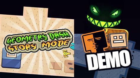 El Modo Historia De Geometry Dash Geometry Dash Story Mode Demo