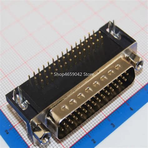 Pcs Db Male Pcb Mount Serial Port Connector Right Angle D Sub