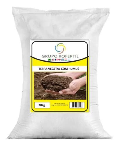 Terra Vegetal Adubada C Humus De Minhoca Kg Adubo Org Nico Mercadolivre