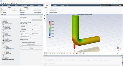 Ansys Fluent Tutorial Elbow 3d Steady And Unsteady Simulation Cfd Ninja