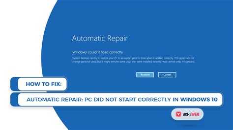 Windows 10 Automatic Repair After Update Ecoxaser
