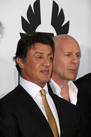 Fondo Sylvester Stallone Y Bruce Willis Imagecollect Celebridad Evento