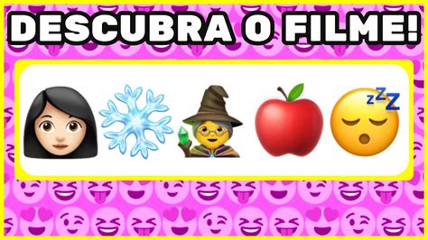 Você é capaz de adivinhar qual é o filme Desafio dos emojis que vai