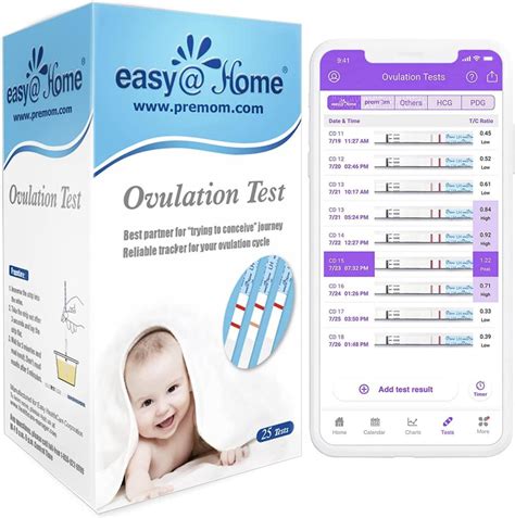 Easy Home Ovulation Lh Urine Test Strips Count