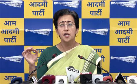 Atishi New Chief Minister Of Delhi Aap S Atishi To Be Third Woman And