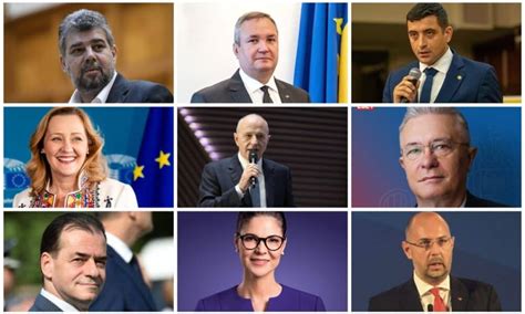 Începe campania electorală pentru alegerile prezidențiale Cine sunt