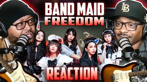 BAND MAID Freedom REACTION Bandmaid Reaction Music YouTube