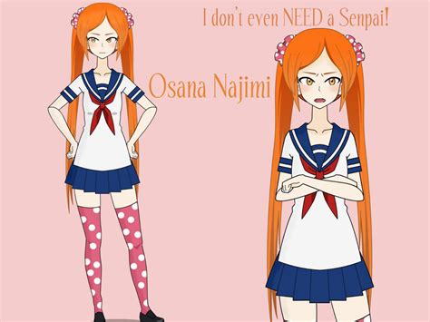 Osana Najimi|Yandere Simulator by Sasha-Corduroy on DeviantArt