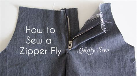 How To Sew A Zipper Fly For Pants Or Shorts Click For Video Contents