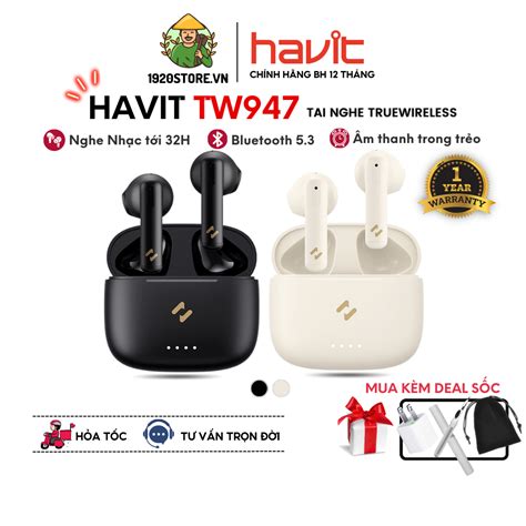 Tai Nghe Kh Ng D Y Bluetooth Tws Havit Tw Nghe Nh C N H Bt