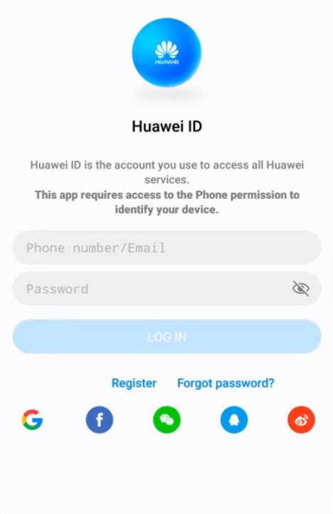 Funciones Comunes Al Usar Huawei Id Huawei Soporte Chile