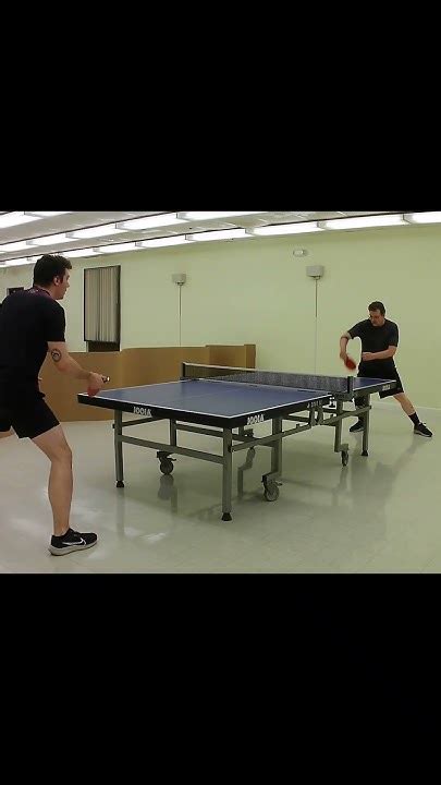 Tom Backhand Topspin Sets Up Backhand Smash To Win Rally Vs Tyler Attc Auburn Table Tennis Club