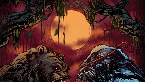 Bear vs Gorilla on Behance