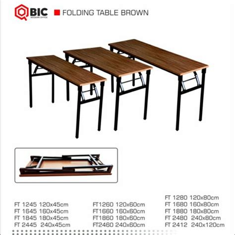 Jual Meja Lipat Meja Resto Meja Makan Qbic X X Cm Kab