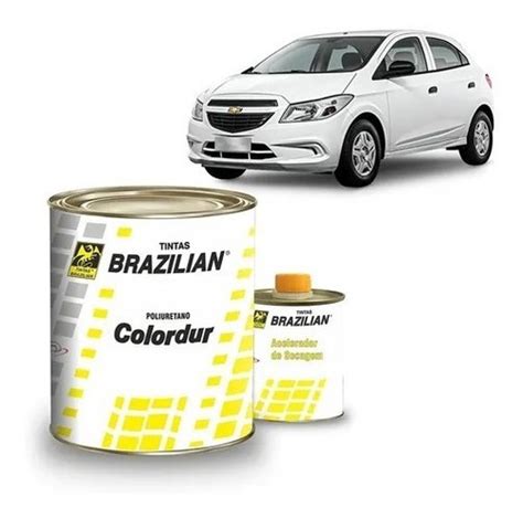 Tinta Pu Branco Banchisa Fiat 1996 Brazilian 900ml MáximaCor