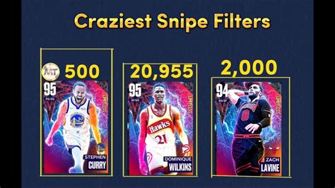 LIVE Working The SNIPE FILTERS In NBA 2k23 MyTeam Fall Guys At End