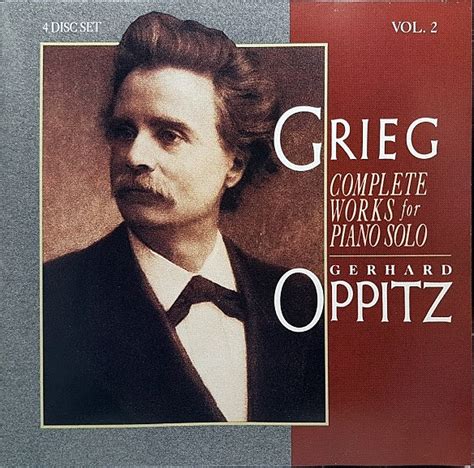 Complete Works For Piano Solo Vol By Edvard Grieg Gerhard Oppitz