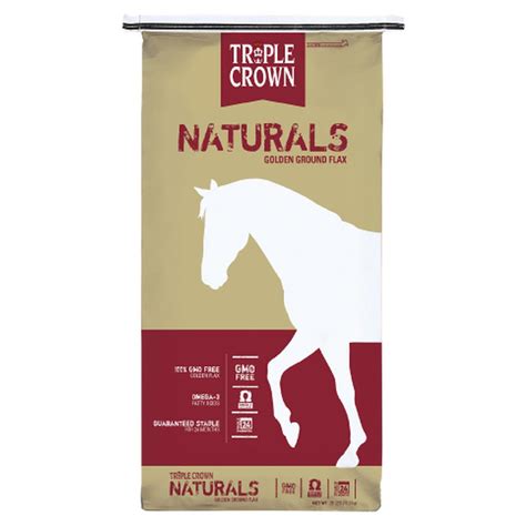 Naturals Golden Ground Flax Triple Crown Equine Nutrition Analysis