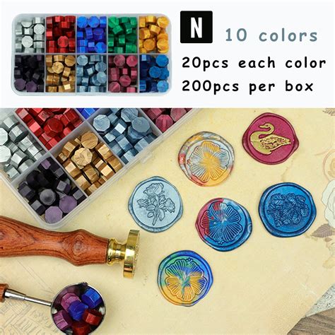 Sealing Wax Beads SetPremium Wax Sealing Beads Box For Wax Etsy