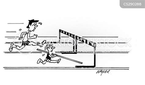 Hurdling Cartoons And Comics Funny Pictures From Cartoonstock