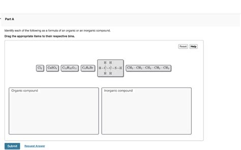 Solved Identify Each Of The Following As A Formula Of A