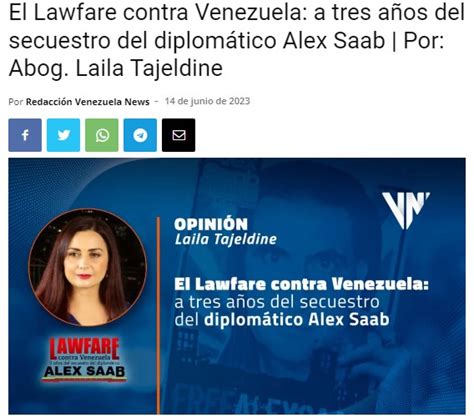 Karen On Twitter Rt Elias Cabeza El Lawfare Contra Venezuela A