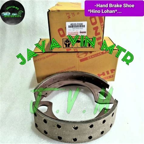 Jual Hand Brake Shoe Kampas Rem Tangan Hino Lohan Fm260ti Original