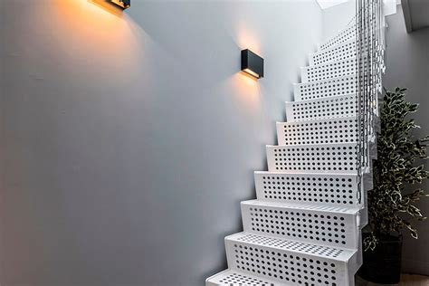 Stainless Steel Perforated Metal Stairs Treads Risers