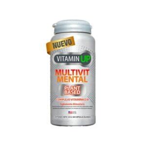 Vitamin Up Multivit Mental Plant Based Tabletas Marca Newscience