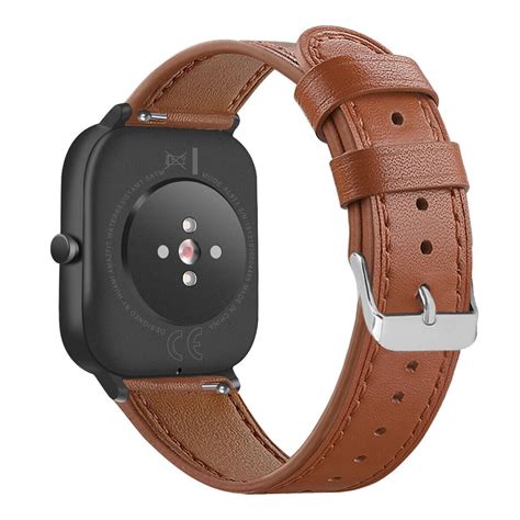 Strap It Amazfit Gts Lederarmband Glattes Kaufland De