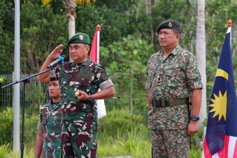 Patroli Bersama Tni Tdm Wujud Persahabatan Indonesia Dan Malaysia