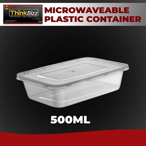 Microwavable Containers Tub 10 Pcs Mm 500 Mm 750 Mm 1000 Lazada Ph