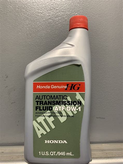 Honda Genuine Fluid Automatic Transmission Fluid ATF DW1 08200 9008 For