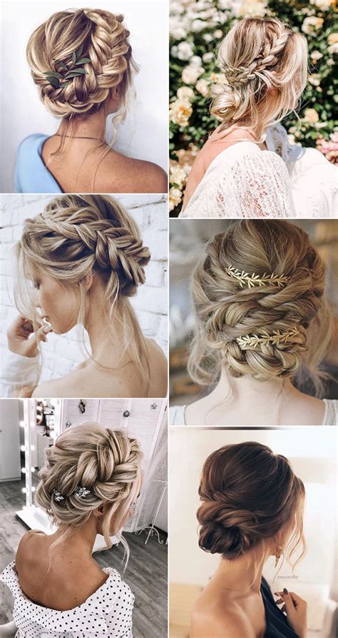 Boho Chic Updo Wedding Hairstyles Boho Updo Hairstyles Veil