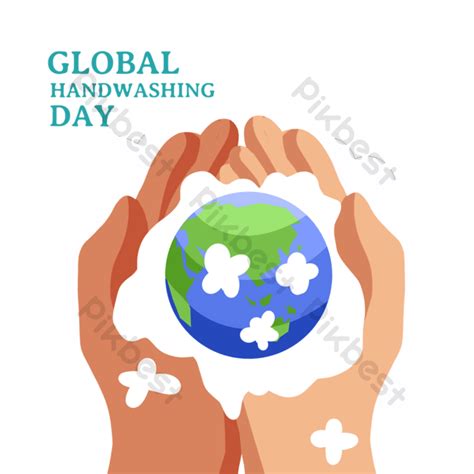 Global Handwashing Day Creative Drawing Hand Png Images Psd Free Download Pikbest