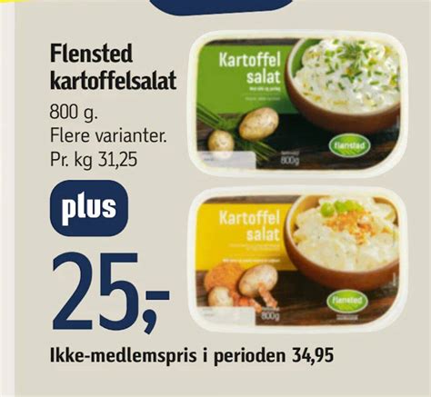 Flensted Kartoffelsalat Tilbud Hos F Tex