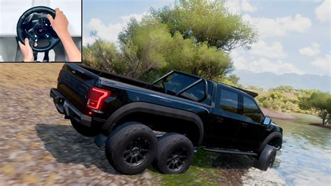 HENNESSEY VELOCIRAPTOR 6X6 FORZA HORIZON 5 LOGITECH G920 REALISTIC