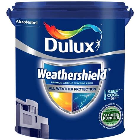 Jual Cat Luar Dulux Exterior Weathershield Kg Pail Shopee Indonesia