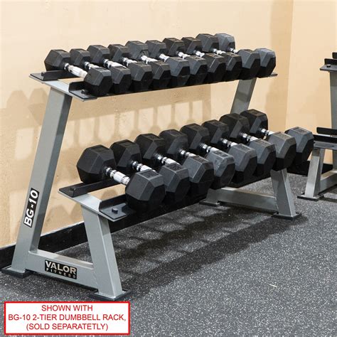 Dumbbells 3,5,8,10,12LB W/ 2-Tier 17" Rack Hex Dumbbell Set Sporting ...