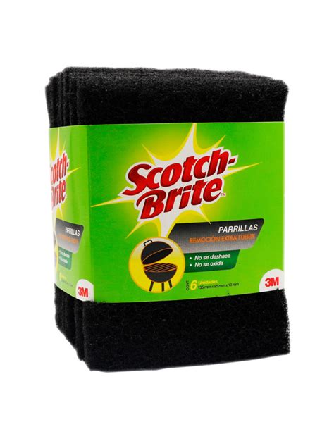 Esponjas Scotch Brite 3m Parrillas X 6 Un