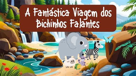 A Fantástica Viagem dos Bichinhos Falantes História Infantil