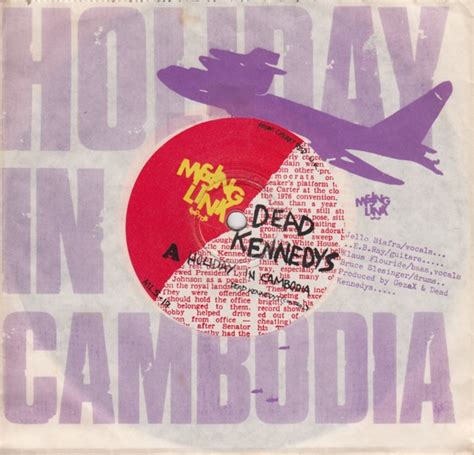 Holiday In Cambodia Police Truck By Dead Kennedys Single Missing