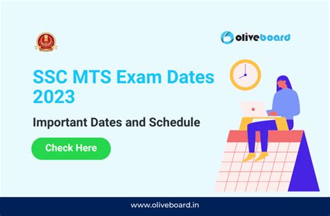 Ssc Mts Exam Dates Important Dates And Schedule