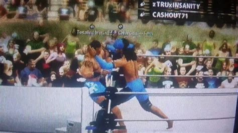 WWE 2k16 Crazy Saturday Over The Top Rope BigTaurusCam Vs