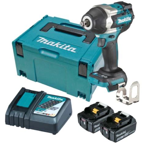 Makita DTW700RTJ 2 X 18V 5 0AH LI ION 1 2 DR IMPACT Wrench