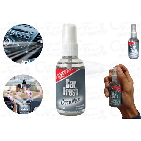 Spray 60 Ml Odorizante Aromatizante De Ambientes Automotivo Car Fresh