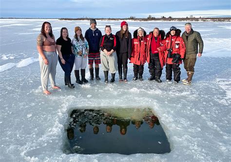 Polar Bear Plunge Ice